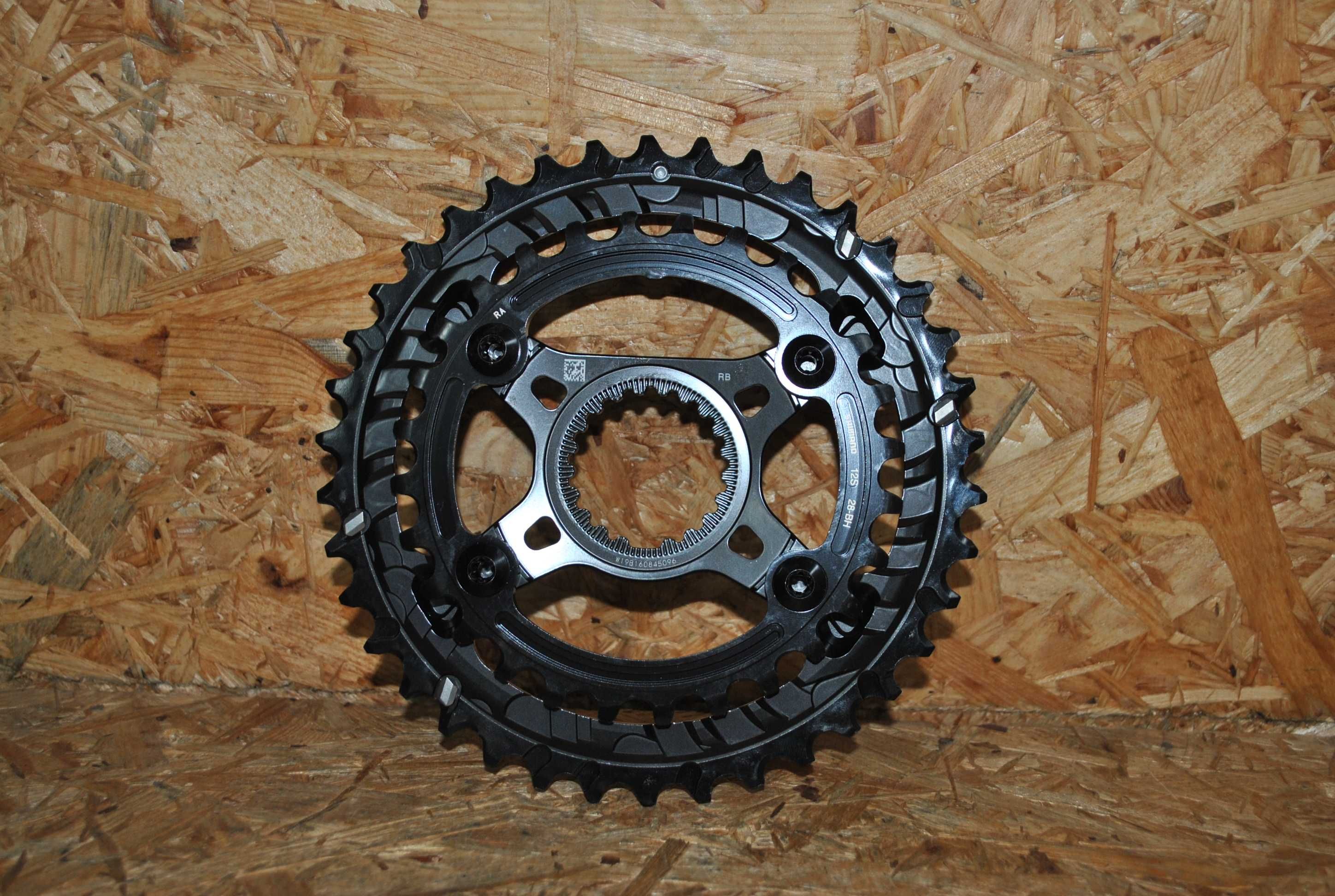 Komplet ebatek SHIMANO XTR FC-M9100 2x12 38-28T