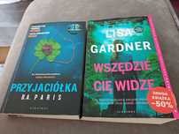 2 ksiazki B.A. Paris Przyjaciółka Lisa Gardner Wszedzie Cie widze