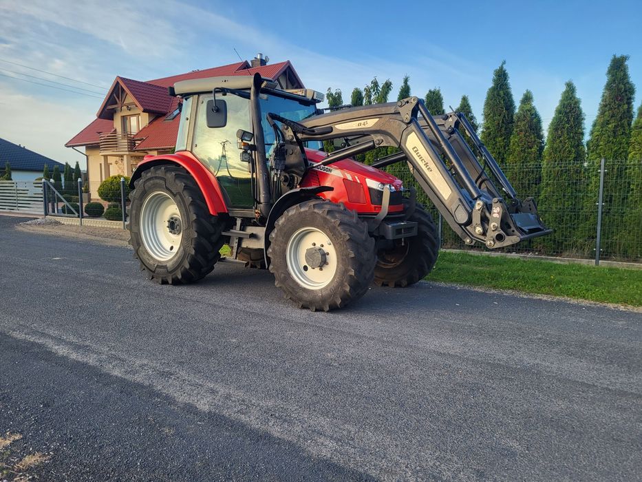 Massey Ferguson 5430 Dyna-4 + Ładowacz Quicke .nie case claas fendt