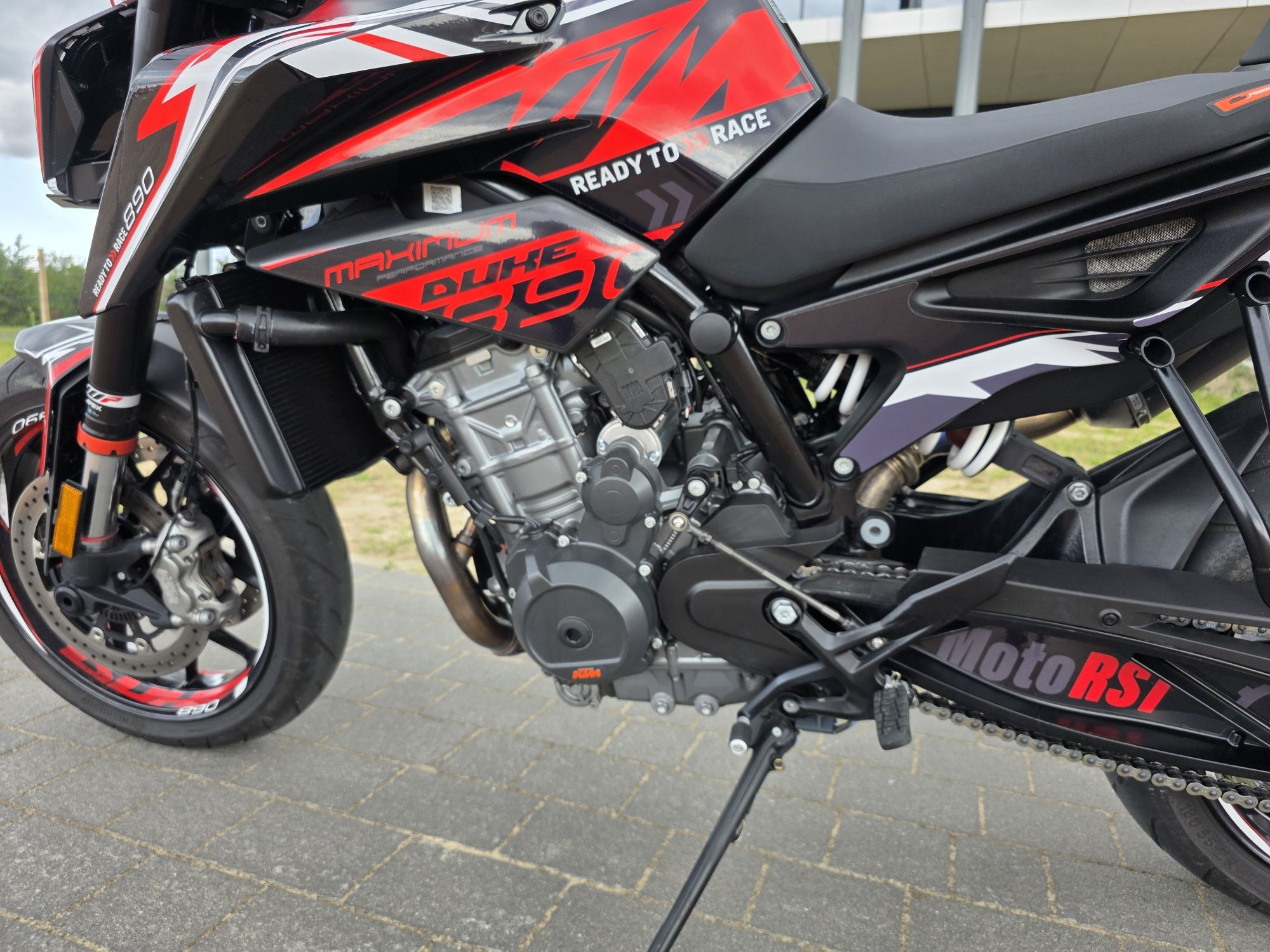 Ktm duke 890 black edition fv vat