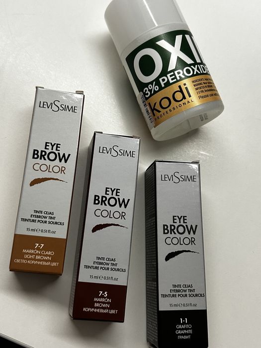 Фарби Гелеві LeviSsime Eye Brow Color