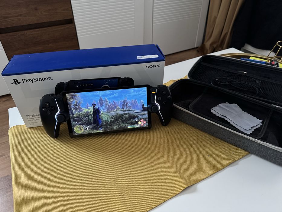 Playstation Portal PS czarny Midnight Black na gwarancji + etui