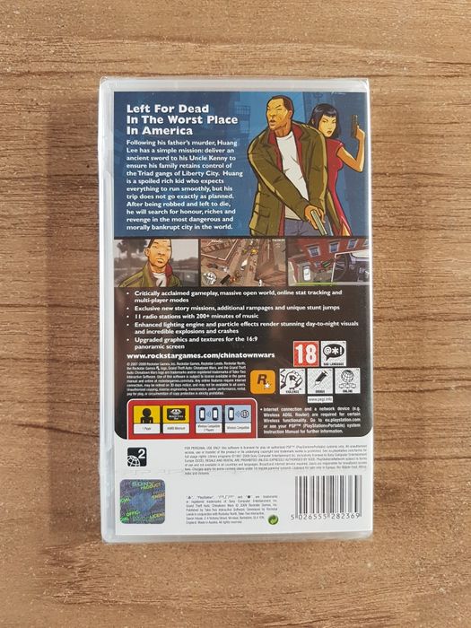 Nowa folia Gta Chinatown Wars gra na PSP