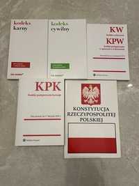 Zestaw książek prawa Polskiego
