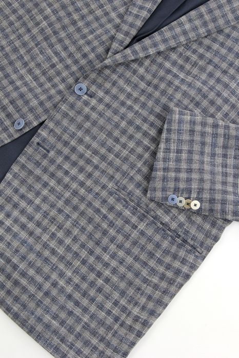 DIGEL чоловічий картатий трикотажний піджак. Оригінал. (29)