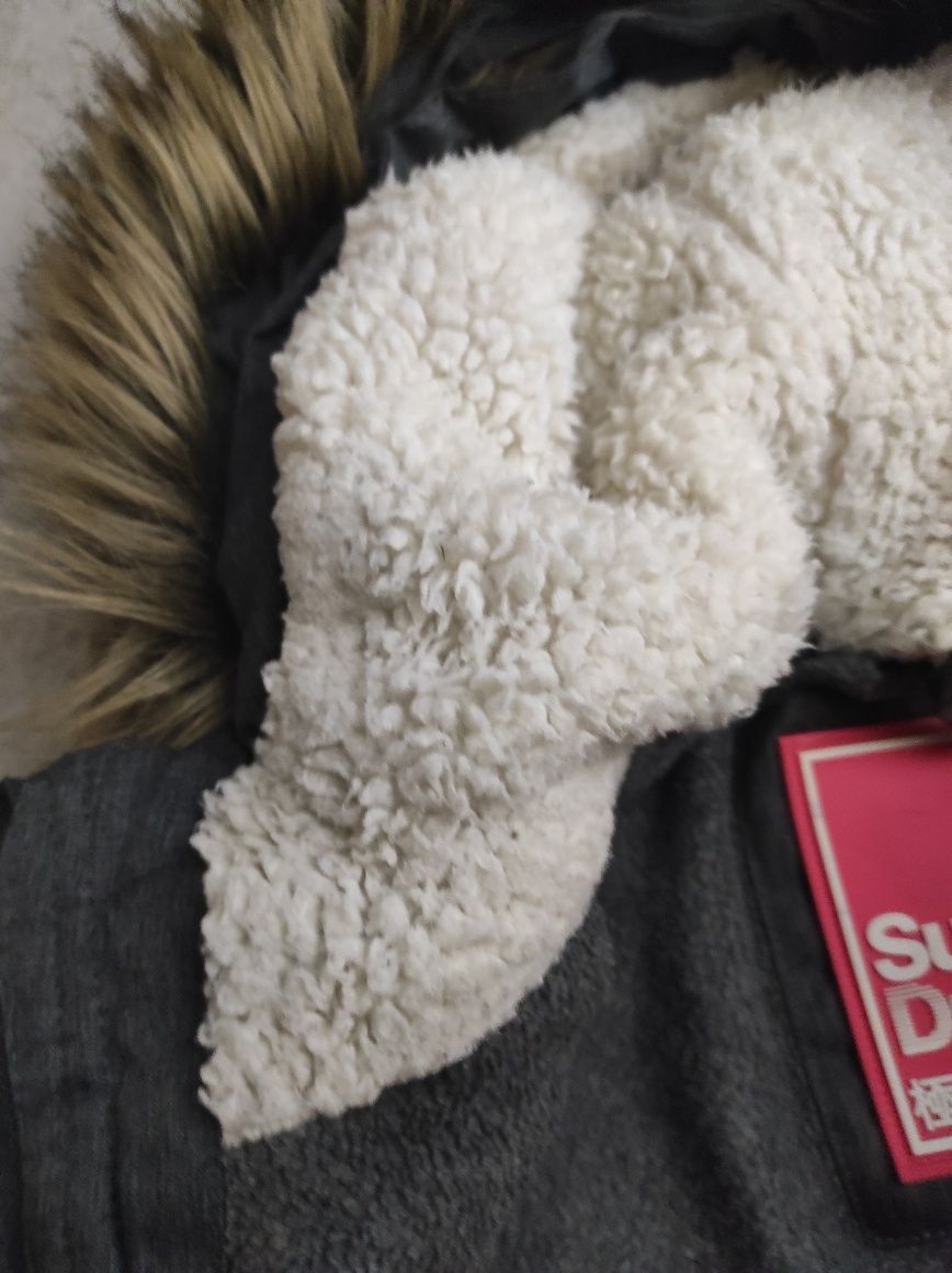 Kurtka SuperDry damska XS z kapturem