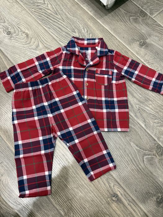Новорічна піжама 9-12 місяців