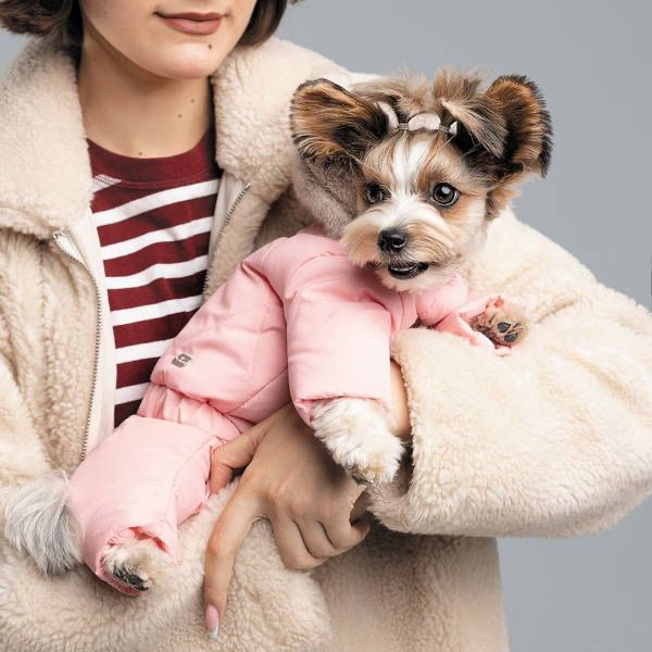 Зимовий комбінезон для дівчинки Judy Pet Fashion 26-28 см