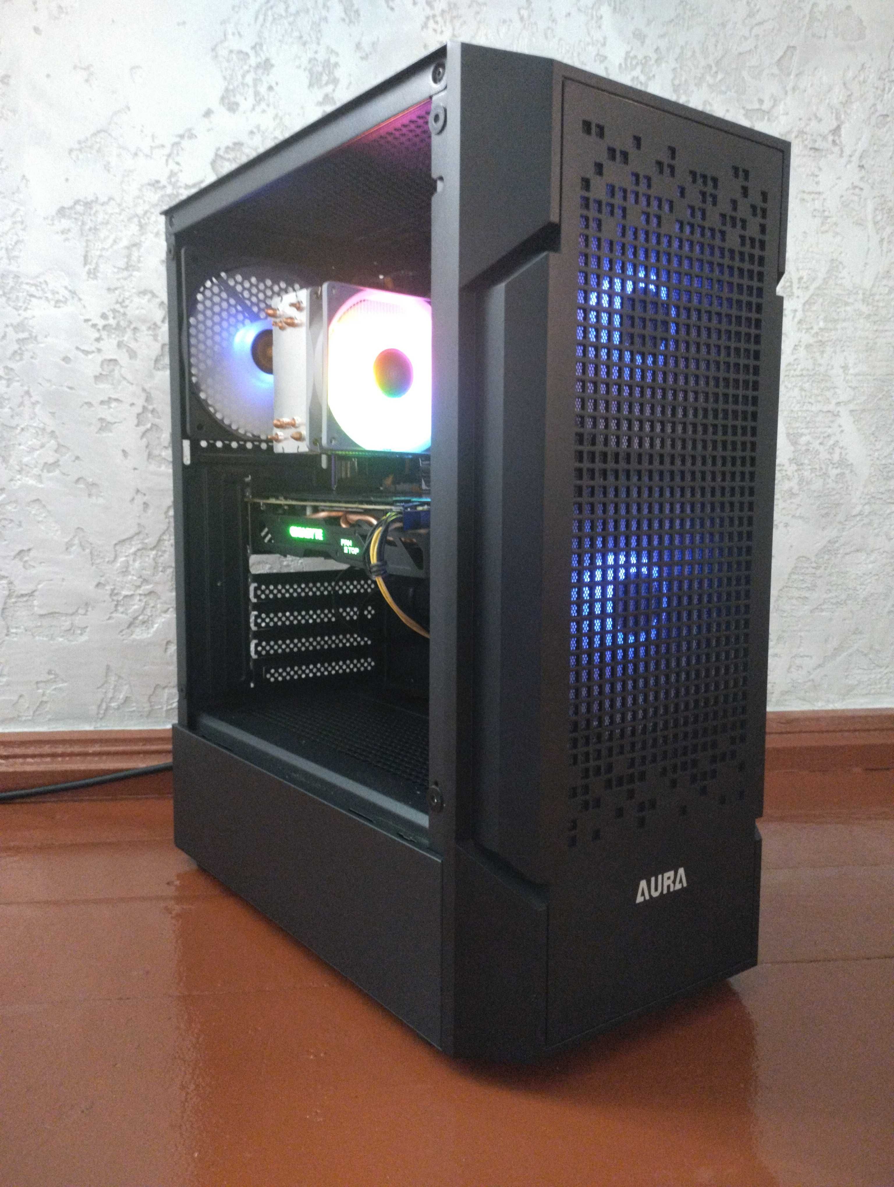 Ігровий ПК 10 Ядер/16 GB/RX 580/SSD M2 512Gb ARGB