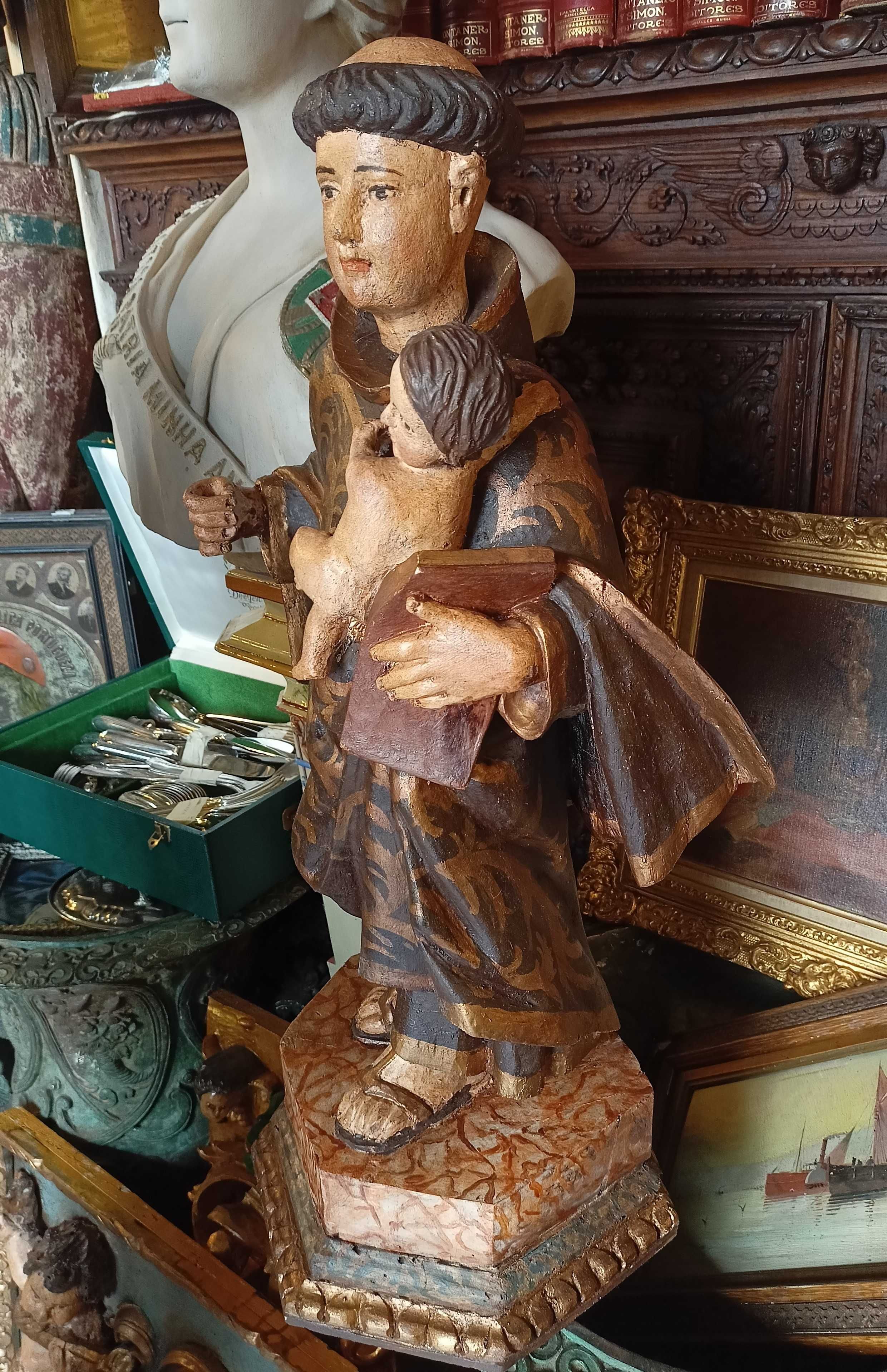 Figura Santo António Madeira Séc XVIII