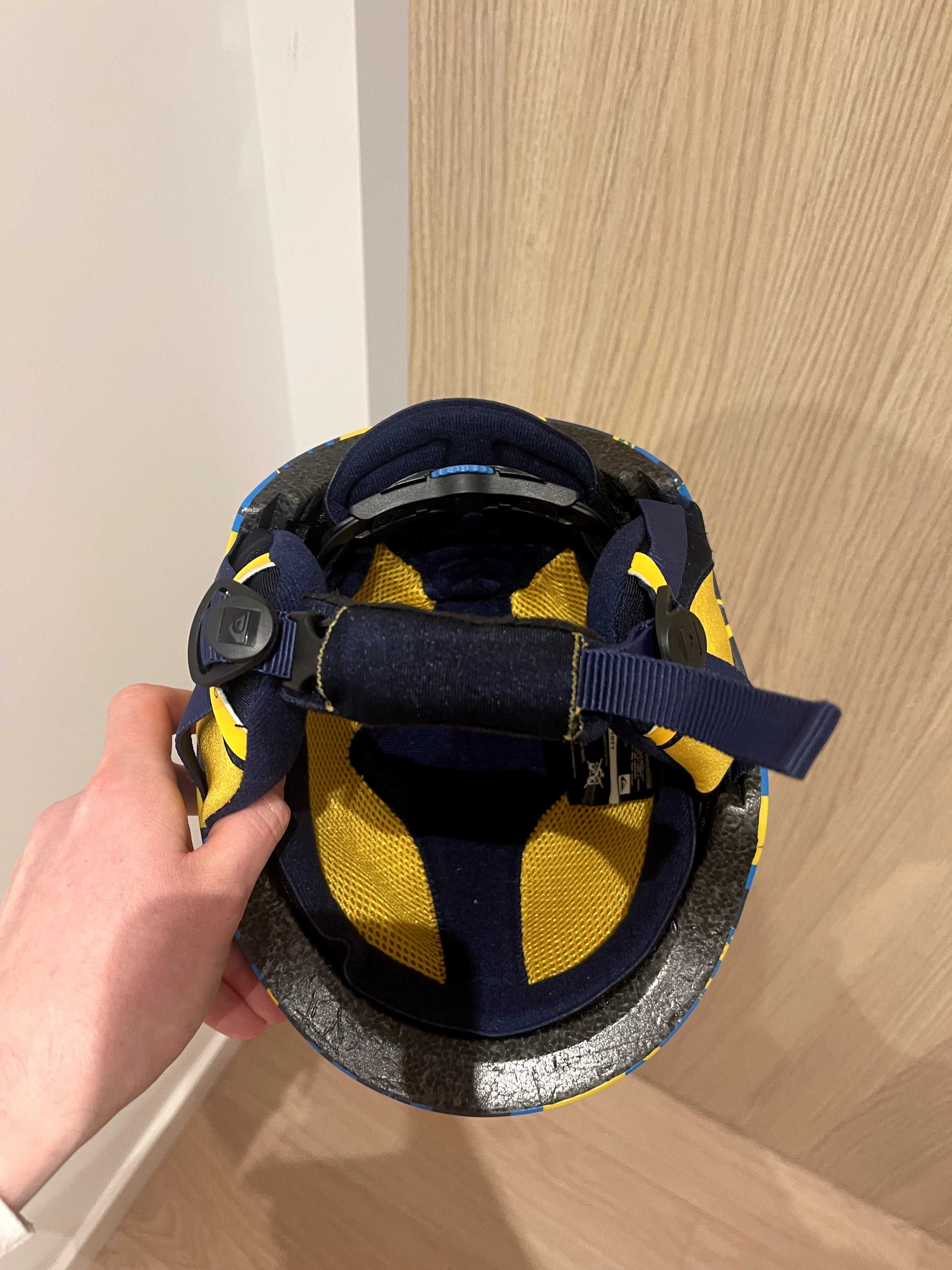 Kask snowboardowy Quiksilver Slush B HLMT niebieski jak nowy