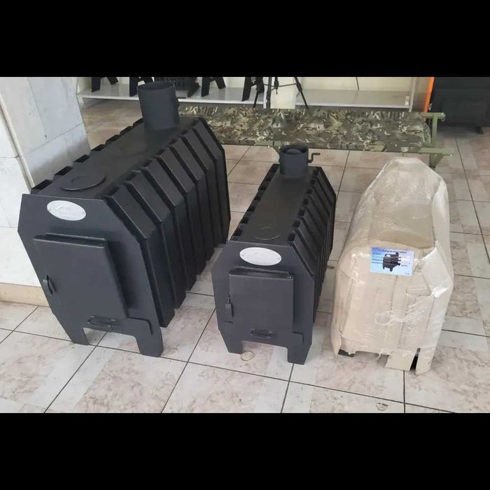 ТОП! Буржуйка від заводу, від 20м2 до 250м2, сталь 4мм, булерьян