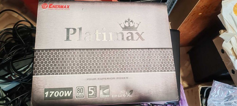 Топовый Блок питания 1700W Platinum Enermax P;atimax  модульный