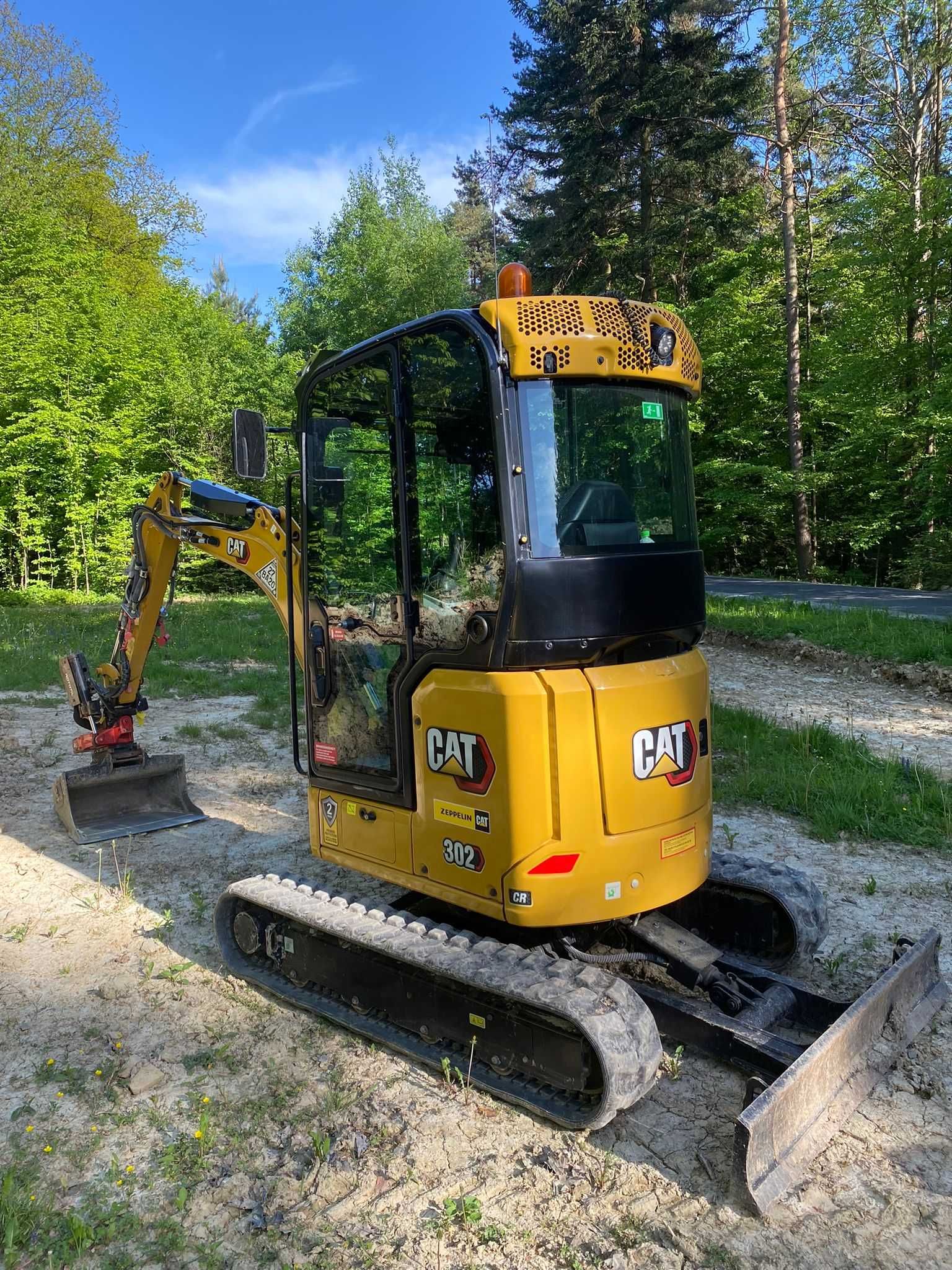 Minikoparka CAT302 CR