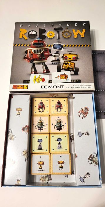 Pojedynek robotów - japońska gra logiczna wydawnictwo Egmont