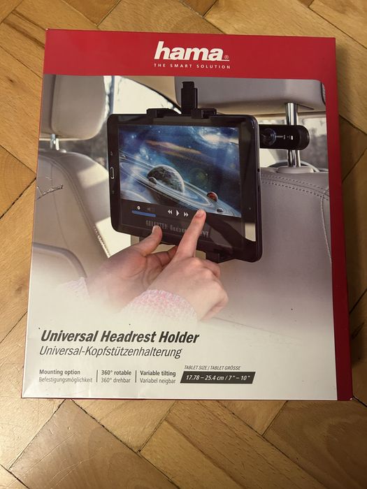 Hama uniwerslany Uchwyt samochodowy do tableta.