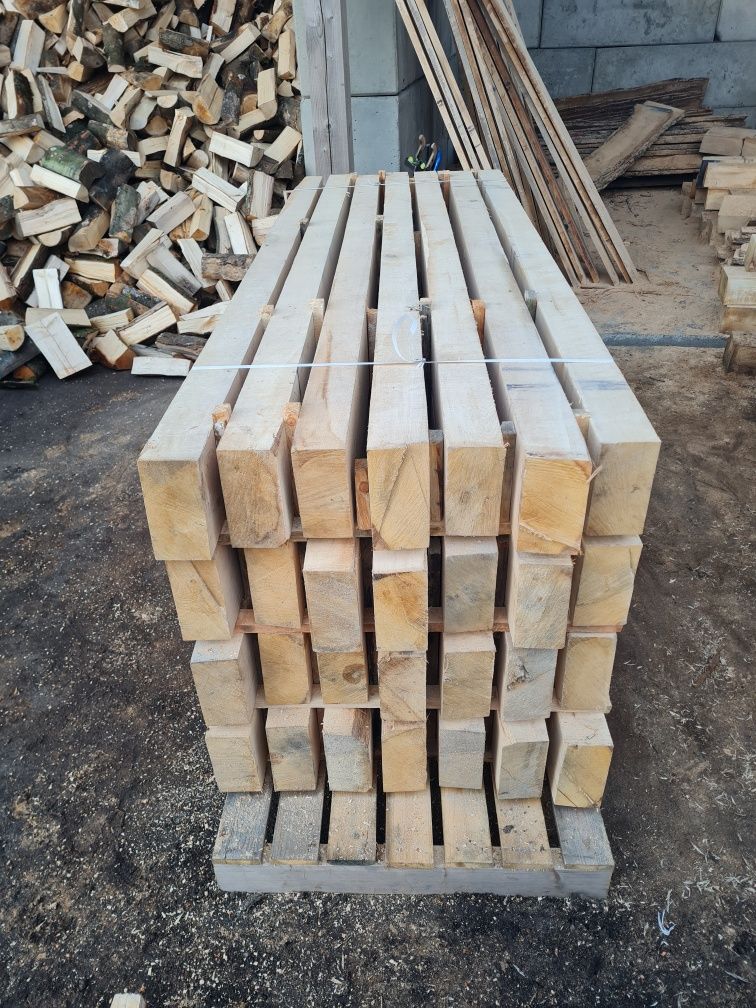 Kantówka dębowa 12x12 14x14 16x16 10x20 24x12 palisady podkł