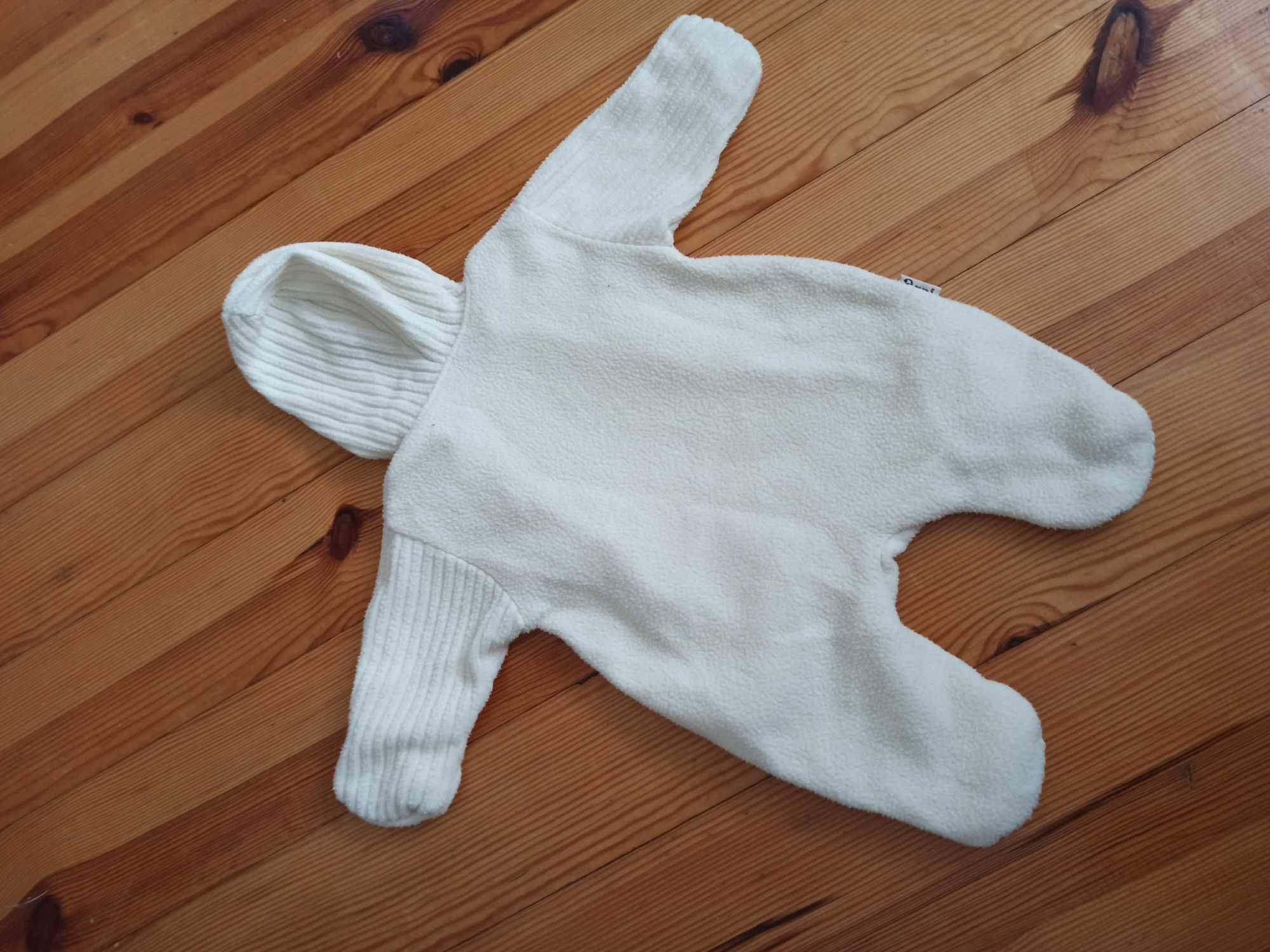 Pajacyk polarowy kombinezon na wiosnę przejściowy 
62 rozmiar unisex
