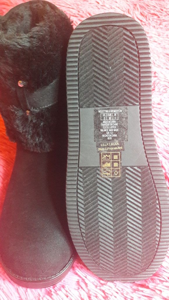 GUESS Botki Emu Kozaki Futerko 38 - Nowe