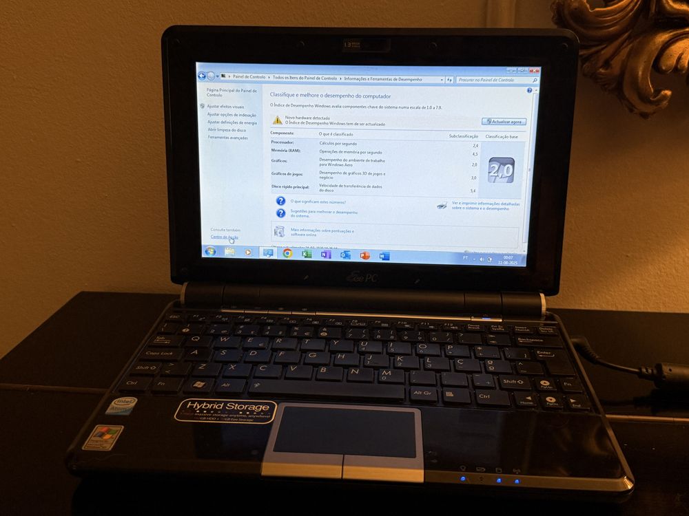 Portatil - Asus Eee PC Netbook – Windows 7 Starter