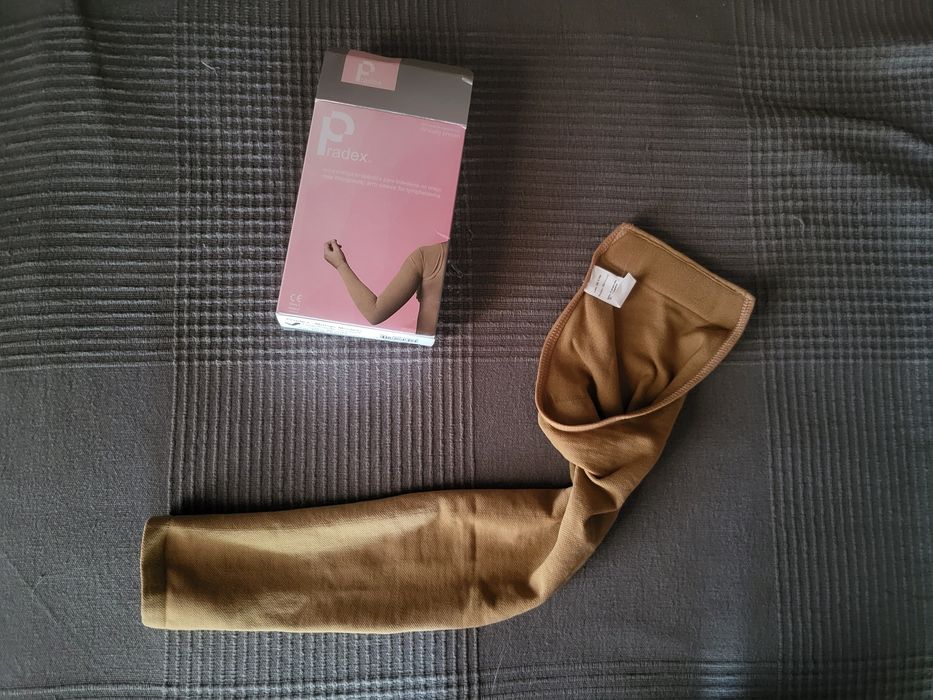 Manga terapêutica para linfedema do braço