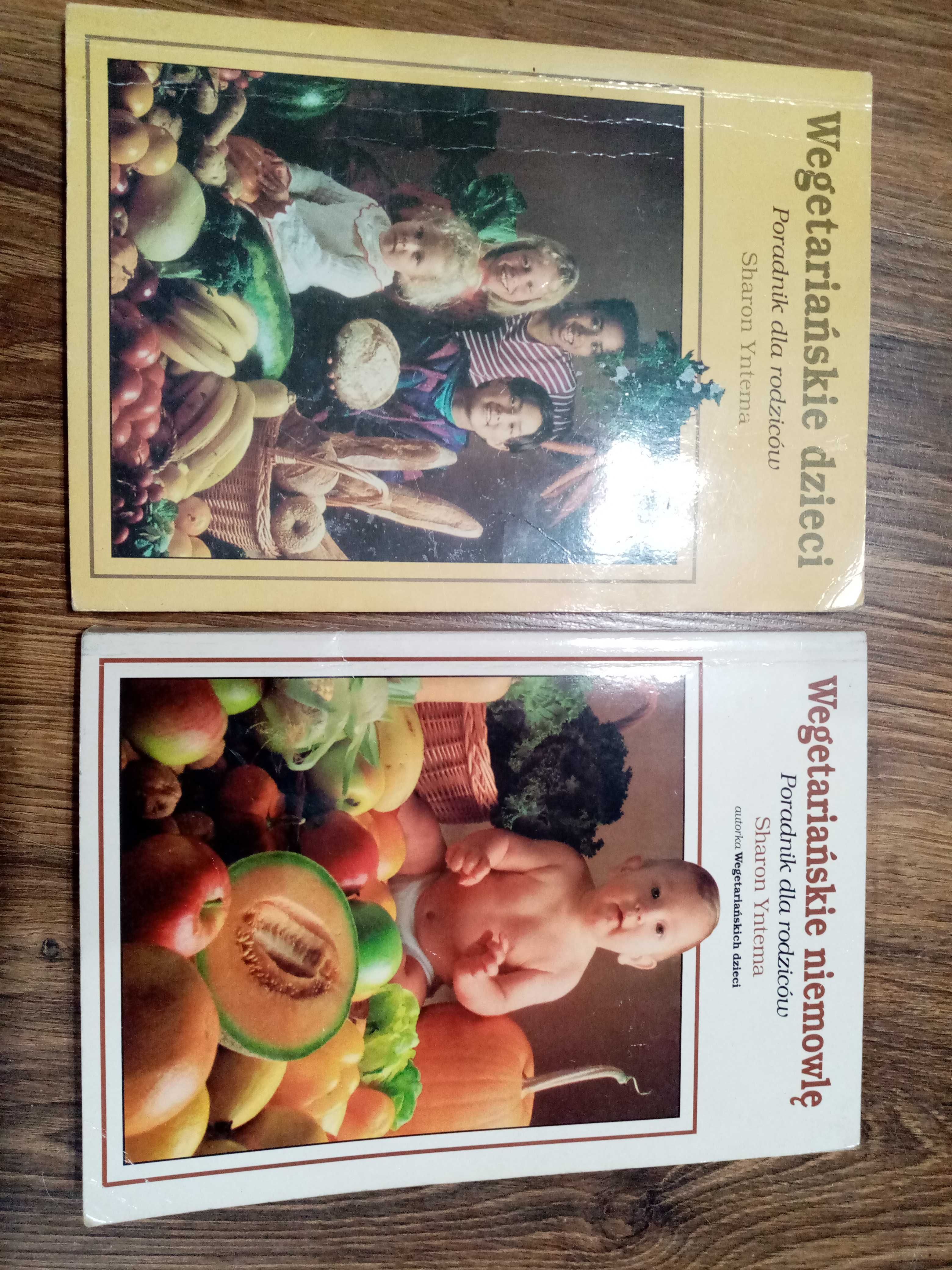 Wegetariańskie dzieci / niemowlę - 2 książki
