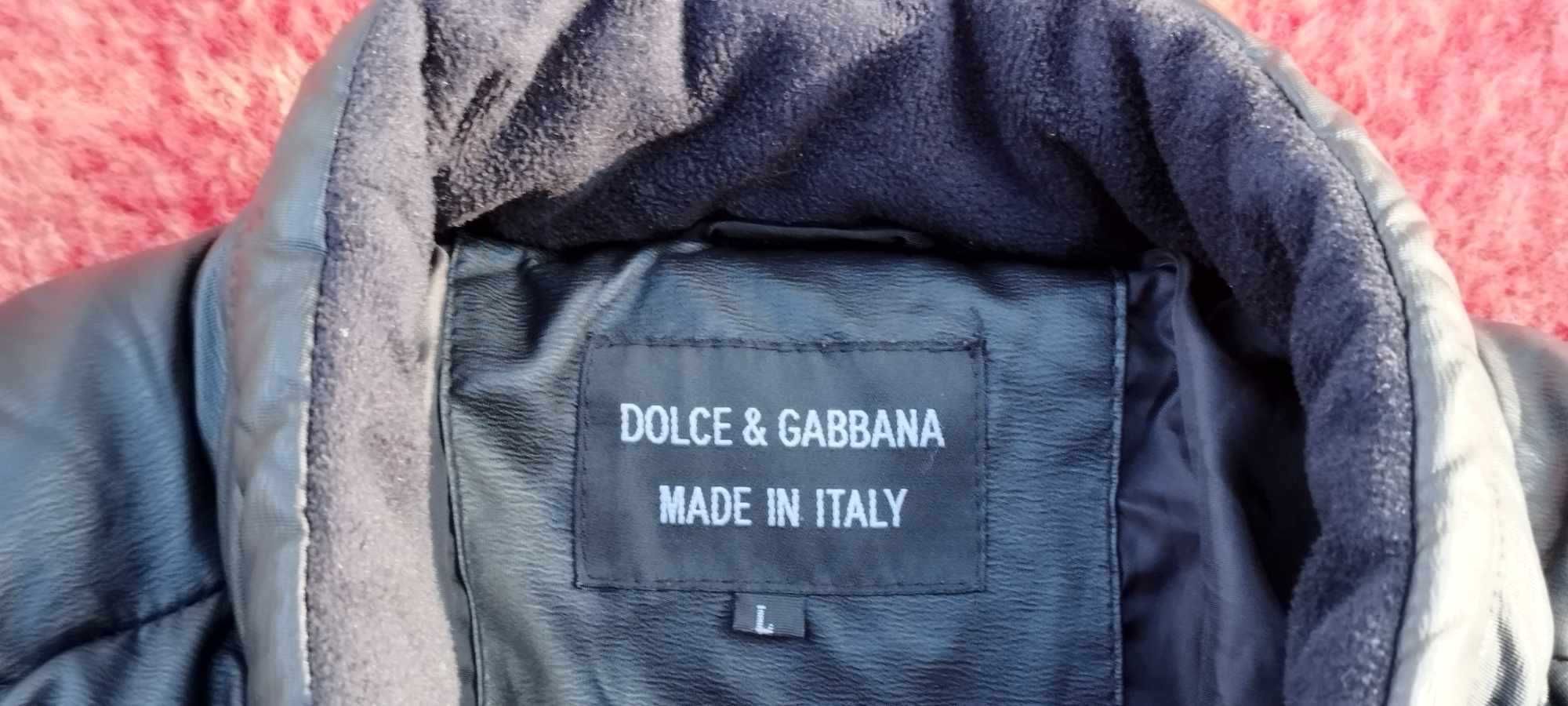 Dolce & Gabbana kurtka skóra