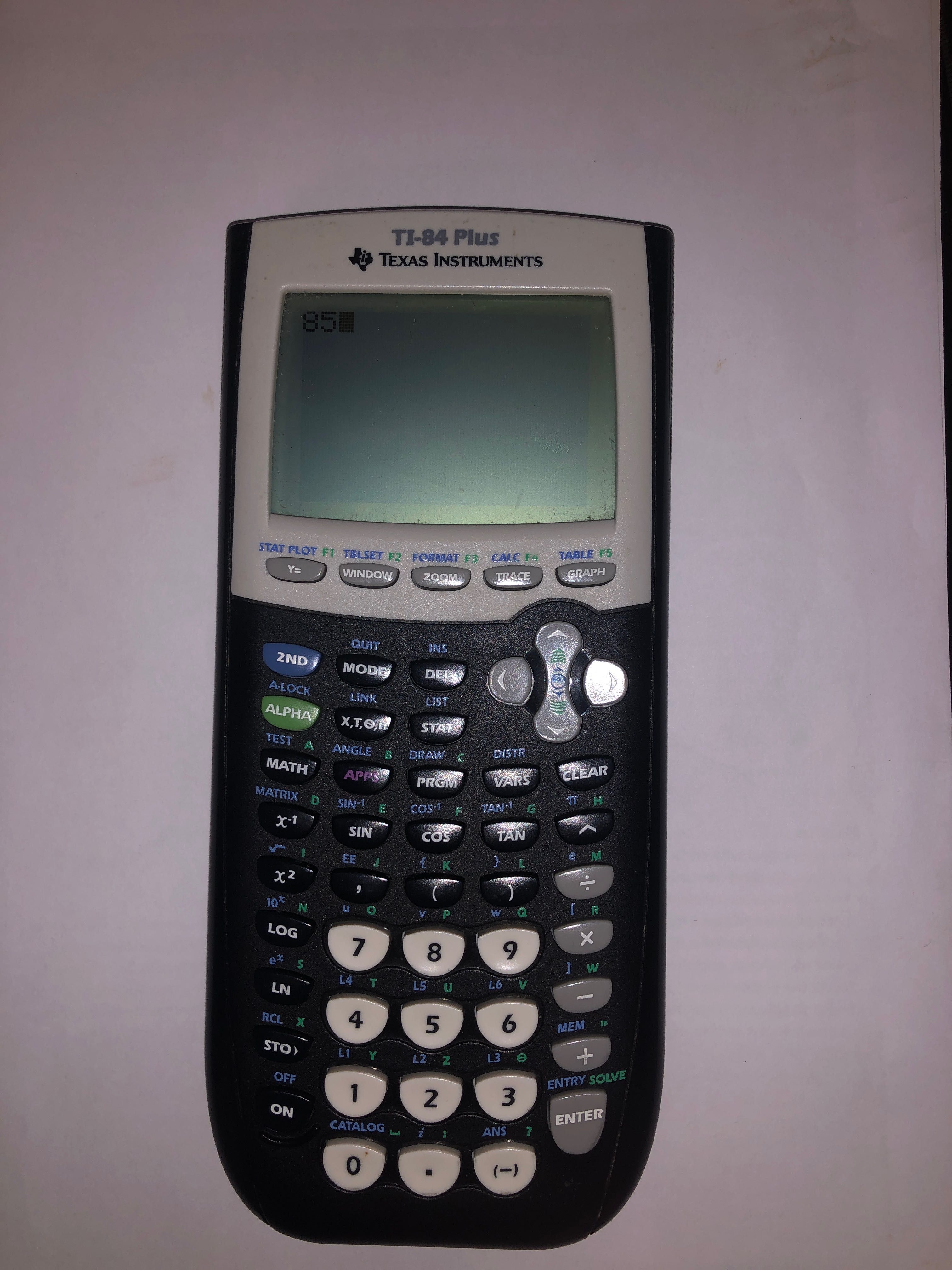 Texas TI-84 plus