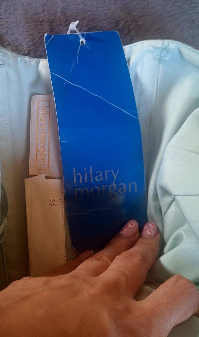 Długa sukienka maxi koktajlowa Nowa marka Hilary Morgan rozmiar XL 42