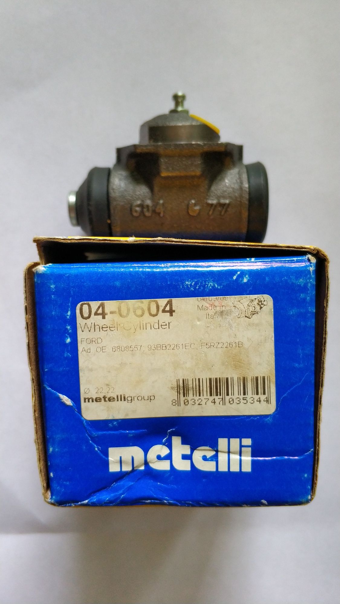 Колёсный тормозной цилиндр FORD METELLI 04-0604