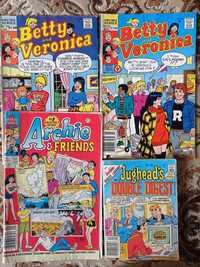 Zestaw Betty and Veronica, Archie & Friends, Jughead's Double Digest