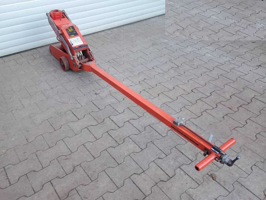 Podnośnik pneumatyczny 20T Corghi żaba lewarek punktowy TIR ciężarowe