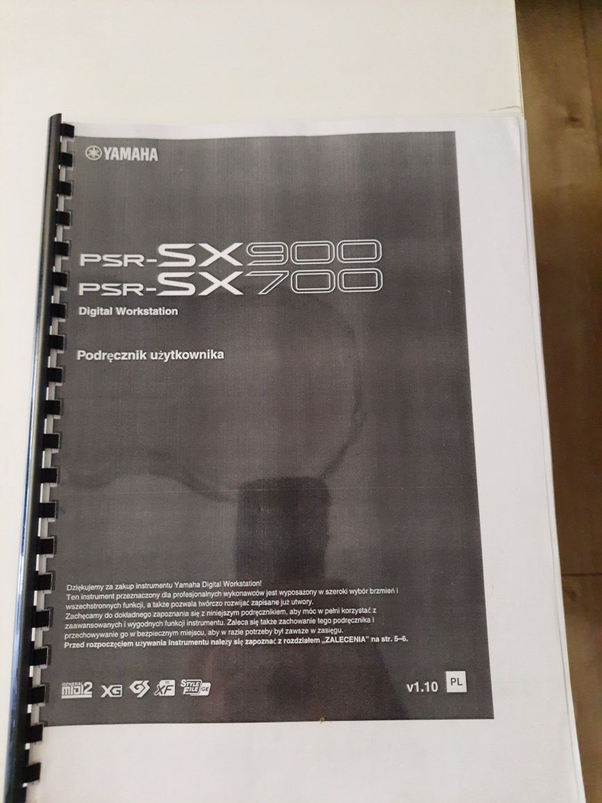 Keyboard profesjonalny yamaha psr sx 900