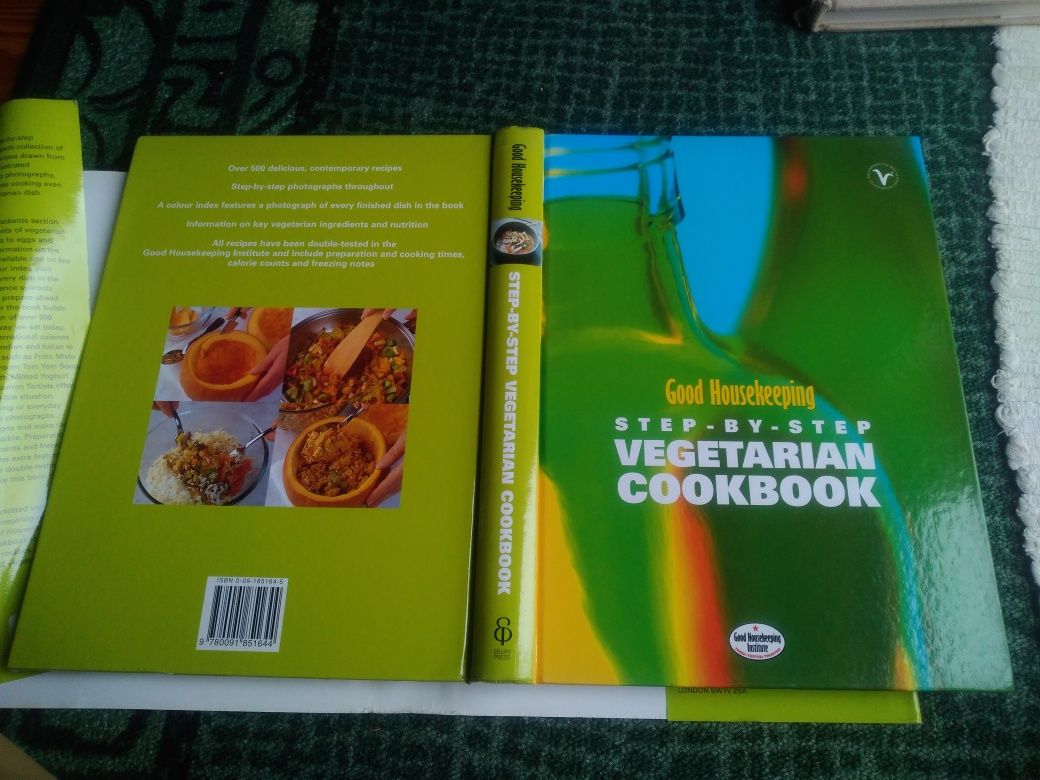 Step by step Vegetarian Cookbook przepisy wegetariańska kucharska weg