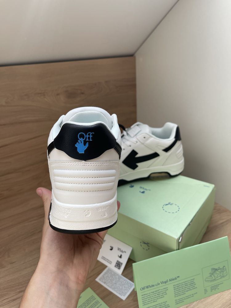 Кросівки Off-White / Out Of Office / оф вайт white/black