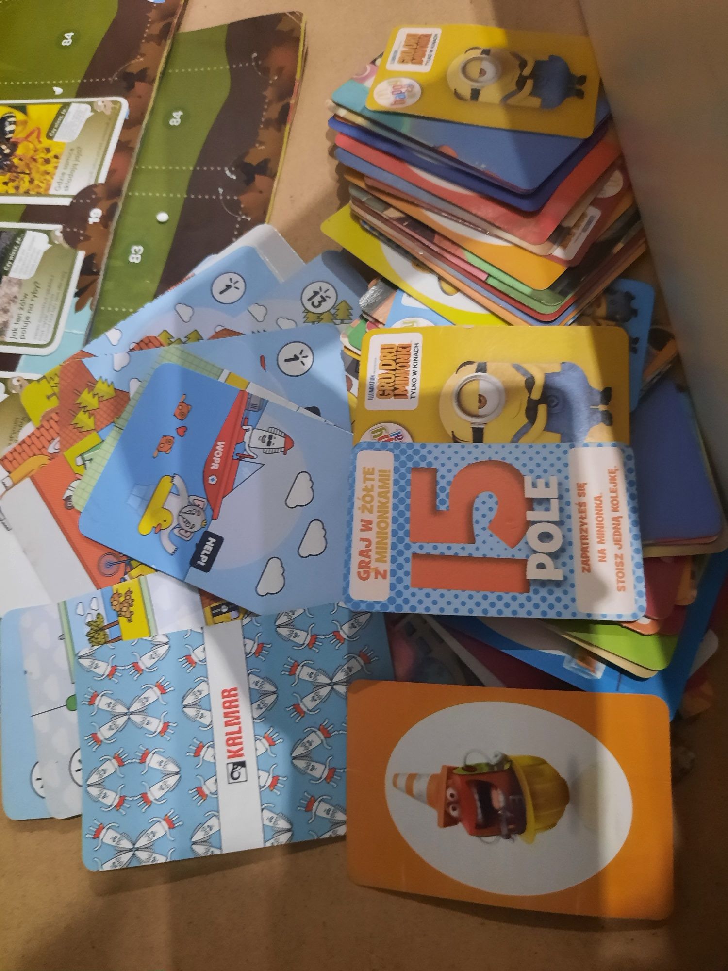 Karty minionki kalmar inne