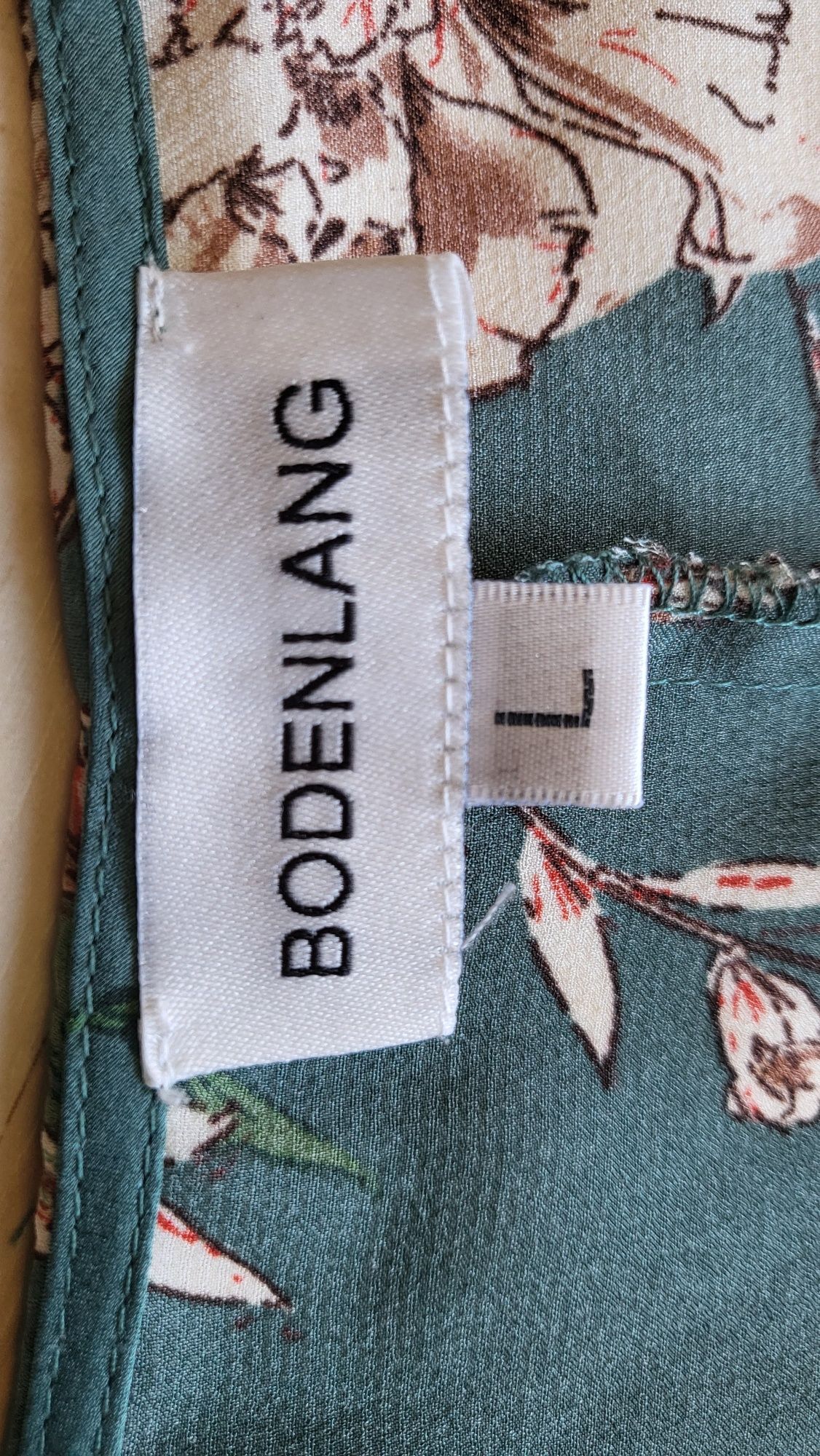 Bodenlang L Piękna suknia kimono szlafrok silk jedwab