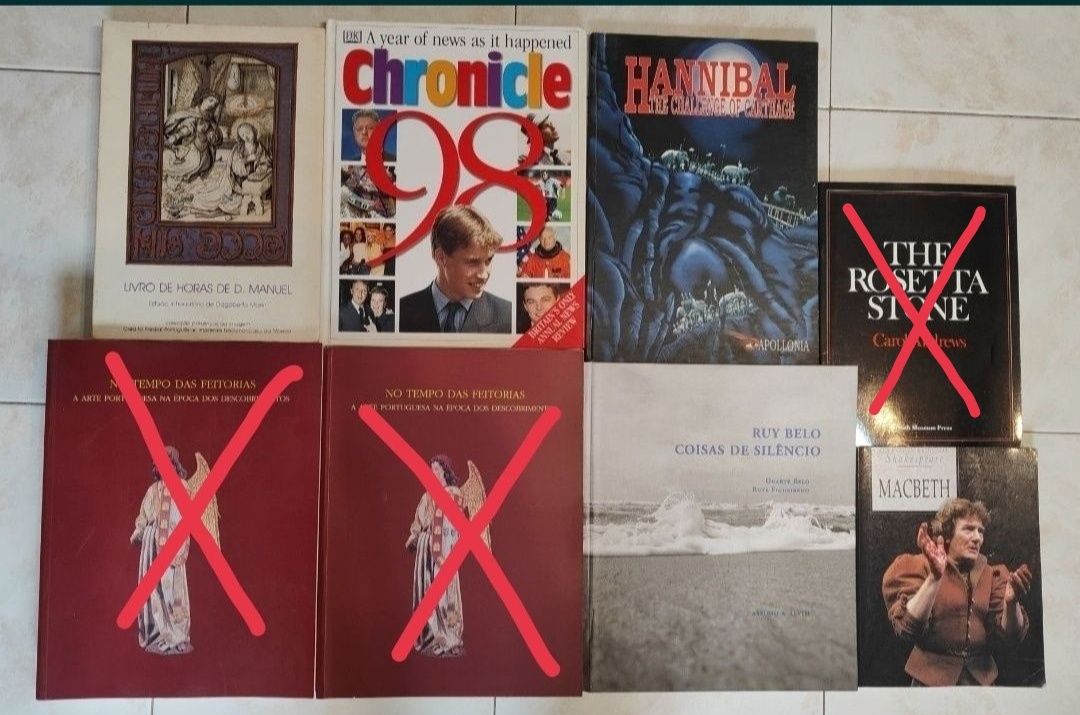 56 livros diversos
