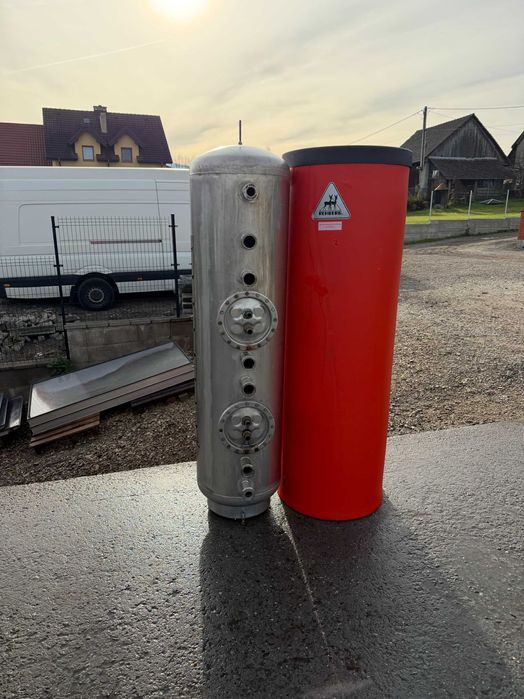 Bojler zasobnik nierdzewny 300 l idealny Ocieplenie 2x wężownica