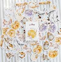 Stickers naklejki koty journaling cardmaking scrapbooking