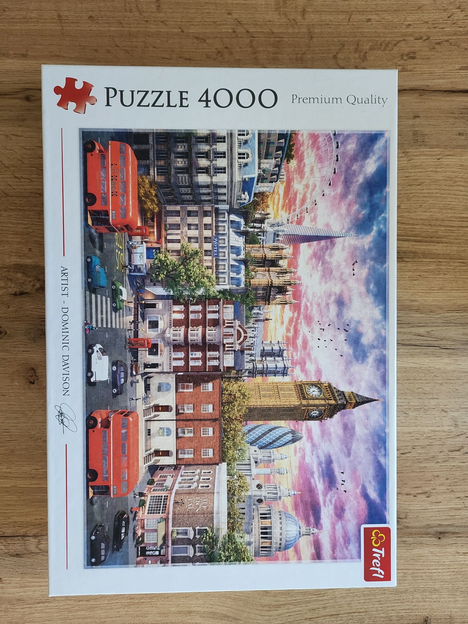 Puzzle 4000 elementow, trefl