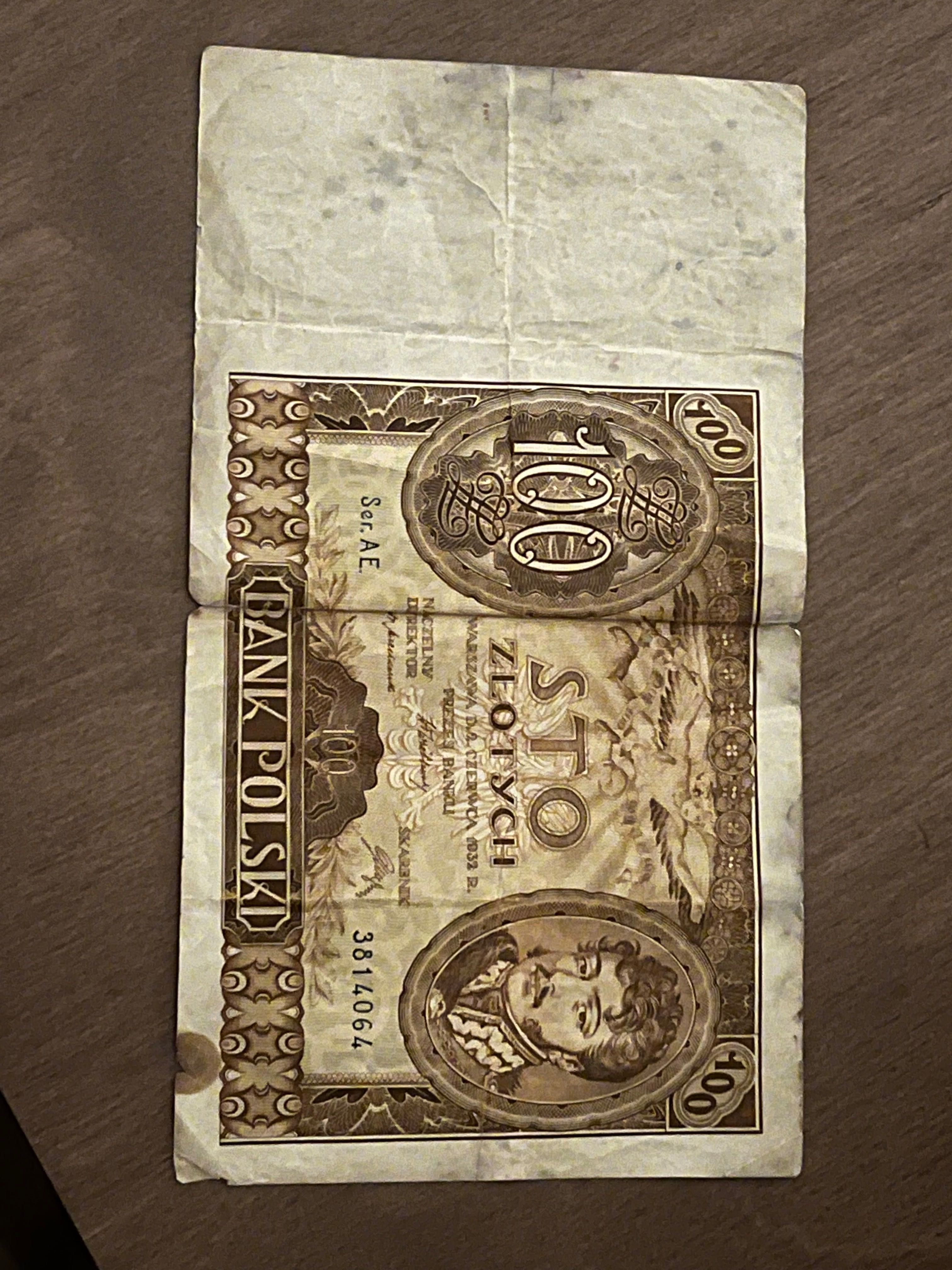 Banknot 100 zł 1932