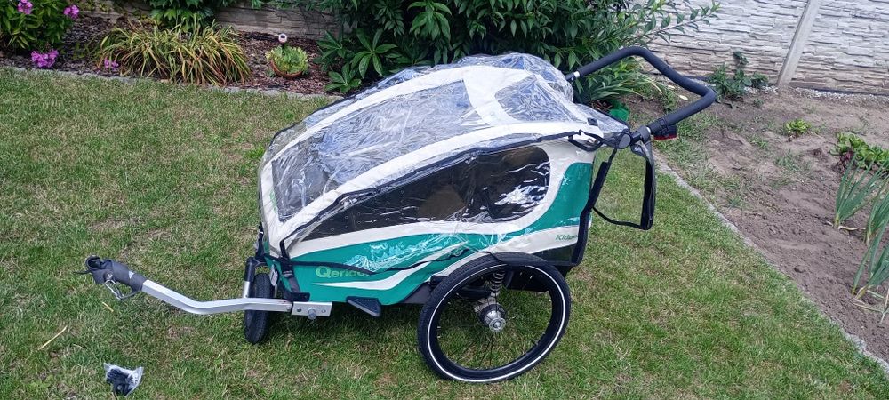 Przyczepka do roweru na dzeicko Qeridoo Kidgoo 1