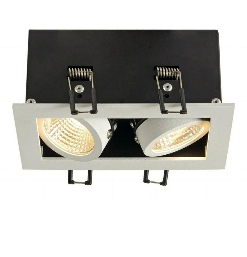 Точковий світильник SLV White  білий Kadux LED DL 2 Set, 6.2 Вт, 1200