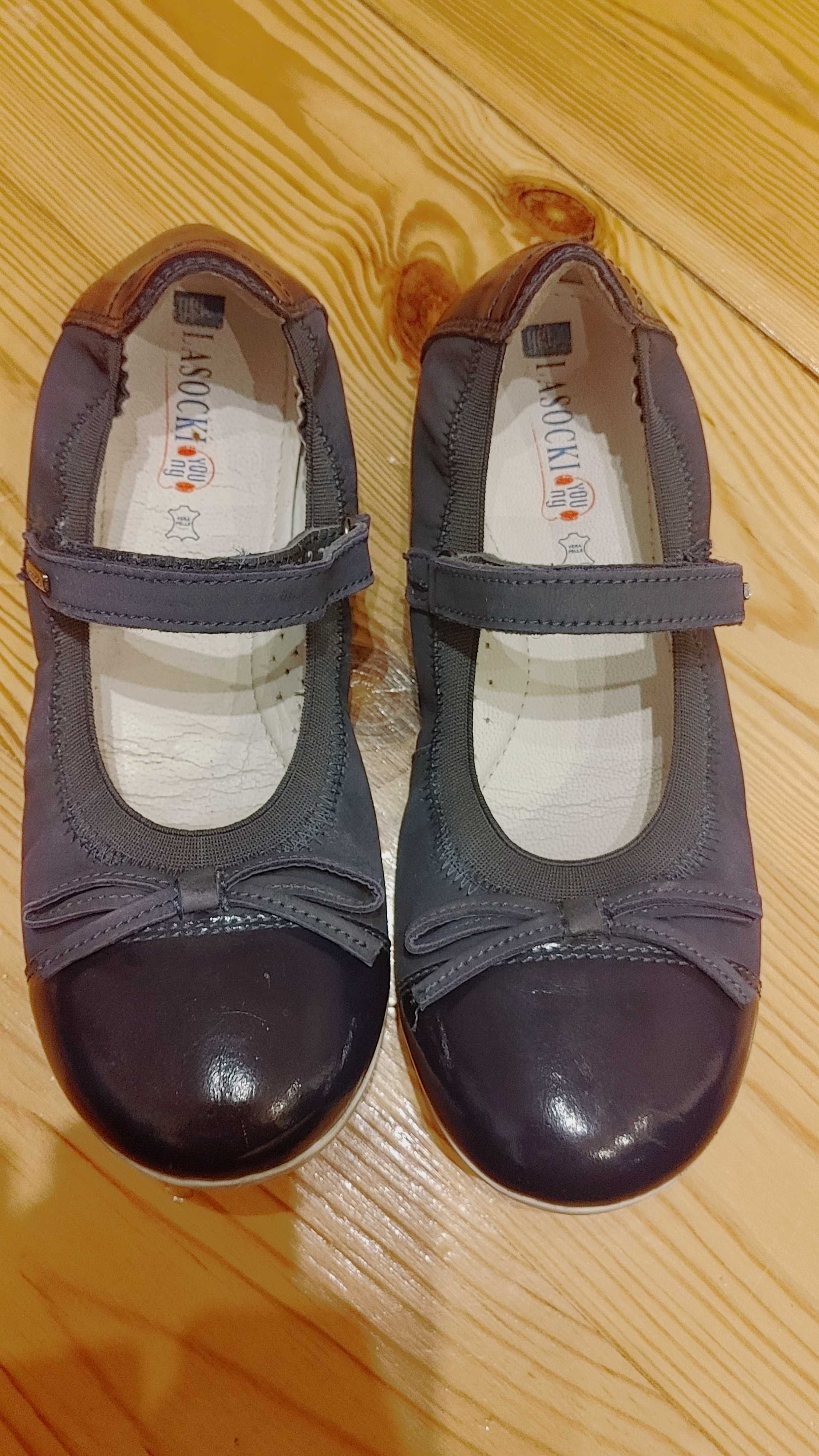 Buty baleriny dla dziewczynki Lasocki rozmiar 34