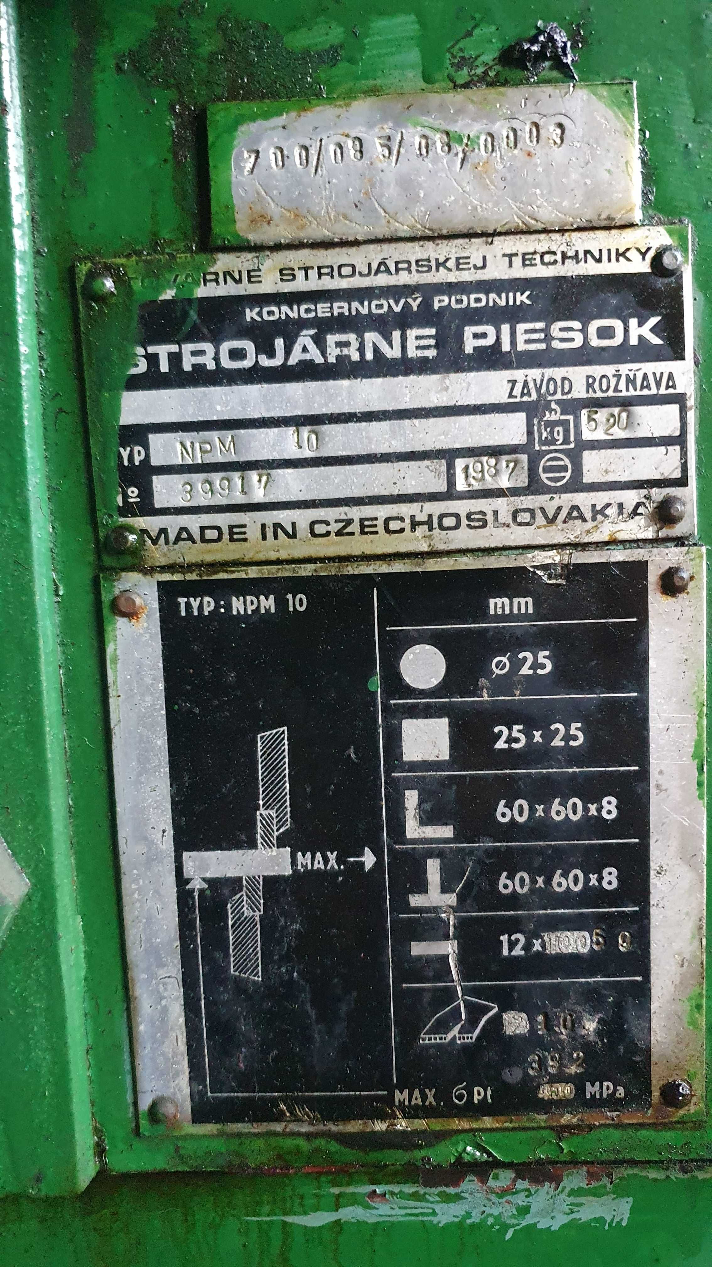 Nożyce uniwersalne NPM-10 / 1987 r.