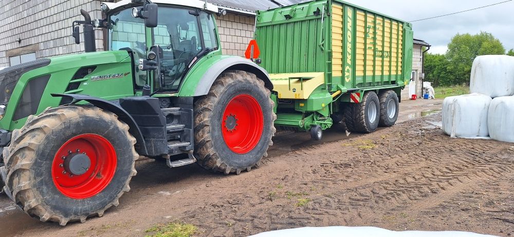 Koszenie kukurydzy na ziarno, usługi rolnicze
