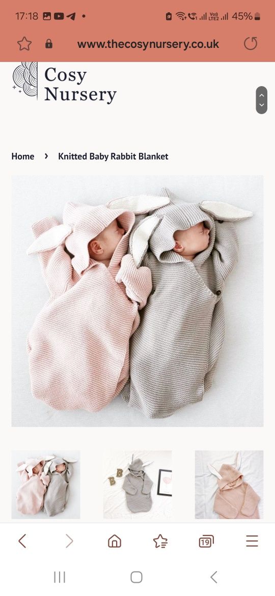 Вязаный кокон одеяло для малыша