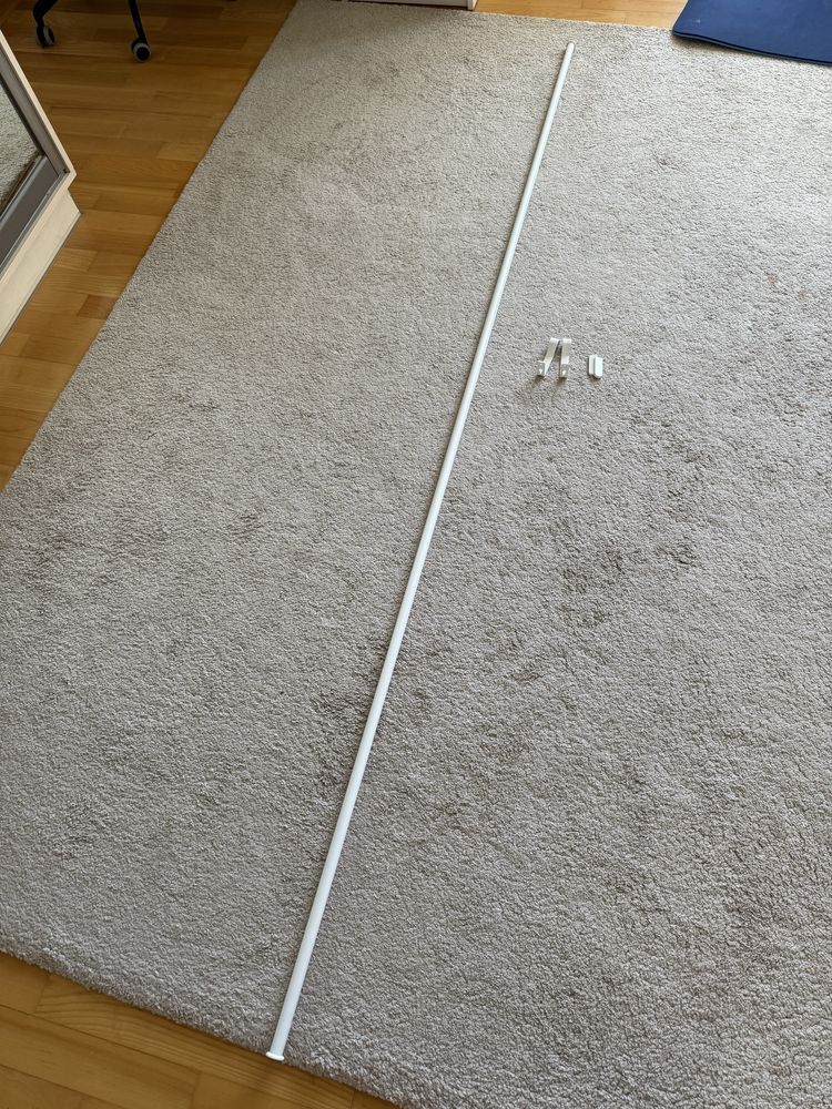 Karnisz biały 240 cm