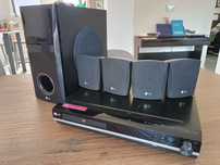 Sistema de Som Home Theater LG HT353 - Completo e em Excelente Estado!